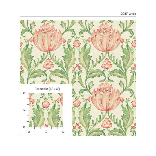 Surface Style Charmed Beauty Peel & Stick Wallpaper